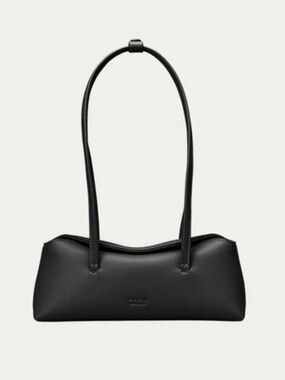 Mini Black Shoulder Bag - Sleek Everyday Mini Bag